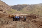 پروژه مرمت و باز سازی استخر ذخیره آب روستای تبریزک شهرستان ماهنشان با حضور مدیر و معاون آب و خاک استان مورد بازدید و بررسی فنی قرار گرفت