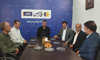 حضور رئیس سازمان جهاد کشاورزی استان زنجان در محل خبرگزاری های صدای زنجان، فارس و تسنیم