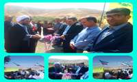 افتتاح هم زمان چندین پروژه کانال آبیاری ومرمت و بازسازی قنات به مناسبت هفته دولت در شهرستان طارم