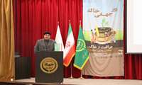 حضور هنرمندان مطرح استان در همایش و تقدیر از عوامل هنری و فنی تهیه ویدیو آرت روز جهانی خاک 1403