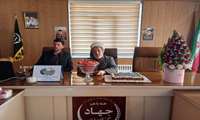 برگزاری جشن میلاد حضرت مهدی (عج) در مدیریت جهاد کشاورزی شهرستان خدابنده 