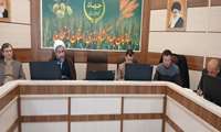 جلسه شورای مدیران در سازمان جهاد کشاورزی استان زنجان 