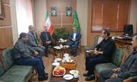 دیدار رئیس سازمان جهاد کشاورزی زنجان با مدیر کل دفتر بازرسی، ارزیابی عملکرد و پاسخگویی به شکایات وزارت جهاد کشاورزی