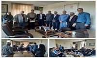 معارفه مسئول جدید حراست مدیریت جهادکشاورزی شهرستان خرم دره