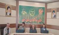 برگزاری هفتمین نشست ستاد سازگاری با خشکی و خشکسالی استان با هدف بررسی برنامه های ارائه شده  جهت اقدام در رفع ناترازی آب در افق ١۴٠٧