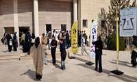 اجرای نمایش با موضوع حفاظت از خاک توسط کانون تئاتر دانشگاه زنجان 
