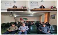 مراسم جشن ولادت با سعادت پیامبر اکرم و امام صادق علیهم السلام و گرامیداشت هفته وحدت در مدیریت جهاد کشاورزی شهرستان خرم دره
