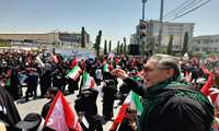 حضور گسترده خانواده بزرگ جهاد کشاورزی زنجان در آیین وداع و تشییع رهبر شهید انقلاب اسلامی