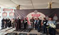 آیین غبارروبی مزار شهدای زنجان در آغاز هفته جهاد کشاورزی برگزار شد