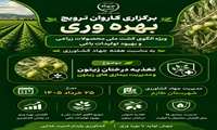 همزمان با هفته جهاد کشاورزی، برگزاری کاروان ترویج بهره‌وری, ویژه الگویی کشت محصولات زراعی و باغی