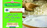 اینفوگرافی/ تعهد به آرمان‌ها، همگام با تأمین مطالبات؛ تامین و توزیع برنج، روغن و شکر؛ ۱۵۰۰ تن