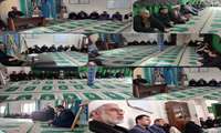 مراسم سوگواری ایام شهادت حضرت امیرالمونین علی(ع) با حضور سرپرست حوزه نمایندگی ولی فقیه سازمان