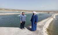 سرکشی ازاستخرهای پرورش ماهی تحت نظارت جهادکشاورزی شهرستان ایجرود