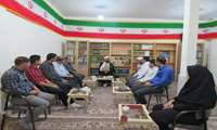 دیدار کارکنان جهادکشاورزی شهرستان خرم دره با امام جمعه به مناسبت هفته جهاد کشاورزی