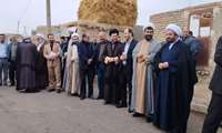 مراسم آموزشی و ترویجی و تکریمی آیین شکرگزاری زکات در روستای دولت آباد شهرستان ابهر استان زنجان