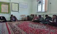 جمع خوانی قرآن کریم و دوره آموزشی تفسیر قرآن کریم ویژه ماه مبارک رمضان در مدیریت جهادکشاورزی ماهنشان