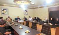 قرارگاه امنیت غذایی باحضور کارشناس فرهنگی دفترنمایندگی ولی فقیه در جهادکشاورزی شهرستان خرم دره