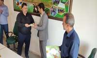 تودیع و معارفه  مدیر آب و خاک و امور فنی و مهندسی سازمان جهادکشاورزی استان زنجان