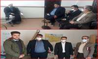 حضور مهندس حسنی ریاست محترم جهاد کشاورزی استان زنجان در شهرستان خرمدره