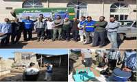 برگزاری اردوی جهادی به مناسبت هفته دفاع مقدس