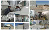 بازدید آقای مهندس یاسر سرپرست مدیریت جهاد کشاورزی شهرستان سلطانیه از شرکت گل آرد زاگرس