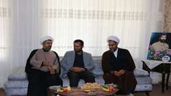 دیدار با خانواده شهید حاج اسماعیل حسنی