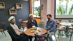 دیدار مسئول حوزه نمایندگی با مدیر کل کتابخانه های استان زنجان