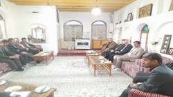 بررسی پتانسیل ها و توانمندی های بخش کشاورزی گرماب با حضور  رئیس سازمان جهاد کشاورزی زنجان
