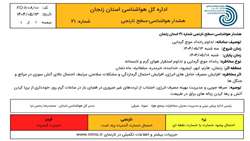 هشدار هواشناسی-سطح نارنجی شماره 21 استان زنجان