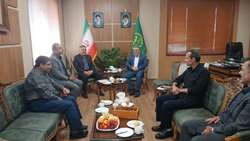 دیدار رئیس سازمان جهاد کشاورزی زنجان با مدیر کل دفتر بازرسی، ارزیابی عملکرد و پاسخگویی به شکایات وزارت جهاد کشاورزی