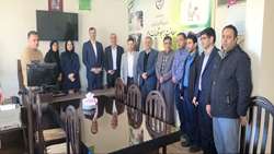 دیدار نوروزی رئیس سازمان جهاد کشاورزی استان زنجان با کارکنان و تبیین سیاست‌های تولید در سال جدید