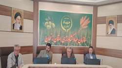 برگزاری هفتمین نشست ستاد سازگاری با خشکی و خشکسالی استان با هدف بررسی برنامه های ارائه شده  جهت اقدام در رفع ناترازی آب در افق ١۴٠٧