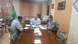 بررسی مسائل و مطالبات بهره‌برداران در دیدار حضوری با رئیس جهاد کشاورزی زنجان