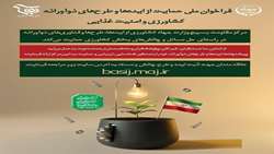 فراخوان ملی حمایت از ایده ها و طرح های نوآورانه کشاورزی و امنیت غذایی