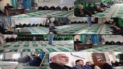 مراسم سوگواری ایام شهادت حضرت امیرالمونین علی(ع) با حضور سرپرست حوزه نمایندگی ولی فقیه سازمان