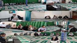 برگزاری جلسه جمع خوانی قرائت قرآن و دوره آموزشی تفسیر قرآن کریم (آیات باغبانی) ویژه ماه مبارک رمضان