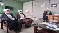 ششمین جلسه شورای هماهنگی مدیران حوزه نمایندگی ولی فقیه سازمان به ریاست حجت الاسلام و المسلمین شجاعی
