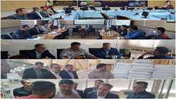 بررسی مسایل و مشکلات بخش کشاورزی شهرستان با حضور مسئولین استانی و شهرستانی