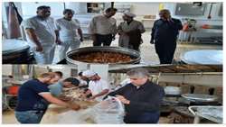 توزیع 2200 پرس غذا در سه موکب آزادراه، جاده گاوازنگ و سه راهی سعید آباد در روز اربعین حسینی