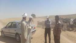 بازدید ازمزرعه های روستاهای مهرآباد و اربط در بخش زنجانرود شهرستان زنجان