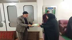 دیدار با خانواده شهید شیری از شهدای معزز جهاد کشاورزی استان زنجان