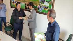 تودیع و معارفه  مدیر آب و خاک و امور فنی و مهندسی سازمان جهادکشاورزی استان زنجان