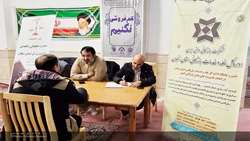 برگزاری میز خدمت اداره کل غله و خدمات بازرگانی زنجان با هدف پاسخگویی به مشکلات مردم
