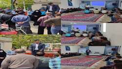 برگزاری کارگاه آموزشی خاک ورزی حفاظتی و تنظیم دستگاه های کشت در مدیریت جهاد کشاورزی شهرستان ایجرود