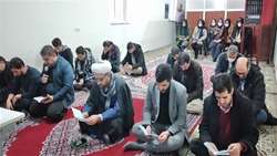 به مناسبت ایام فاطمیه، حماسه 9 دی و روز جهانی مقاومت مراسمی در مدیریت جهاد کشاورزی شهرستان ایجرود برگزار شد