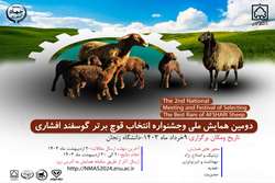 دومین همایش ملی و جشنواره انتخاب قوچ برتر گوسفند افشاری