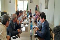 برگزاری جلسه شورای معاونین سازمان جهاد کشاورزی استان در مدیریت جهاد کشاورزی شهرستان ماهنشان 