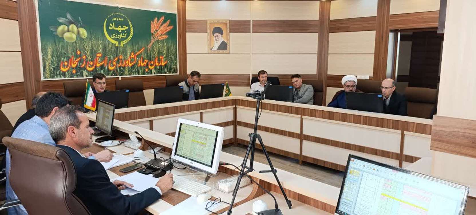 سومین جلسه کمیته مدیریت عملکرد در سازمان جهاد کشاورزی استان زنجان برگزار شد
