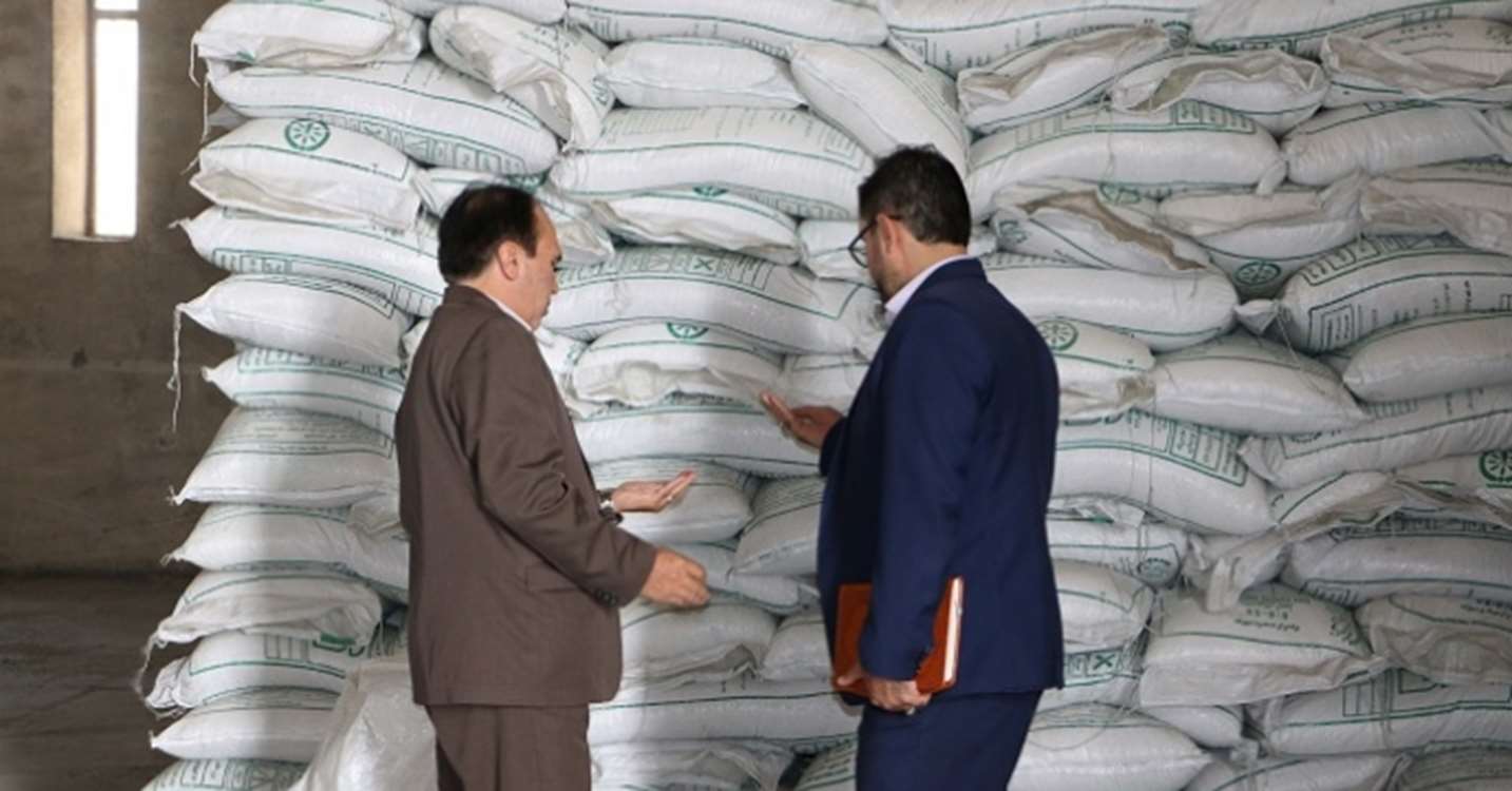 بازدید کمیته بهره وری سازمان جهاد کشاورزی از انبارهای سازمانی شرکت خدمات حمایتی کشاورزی استان زنجان 