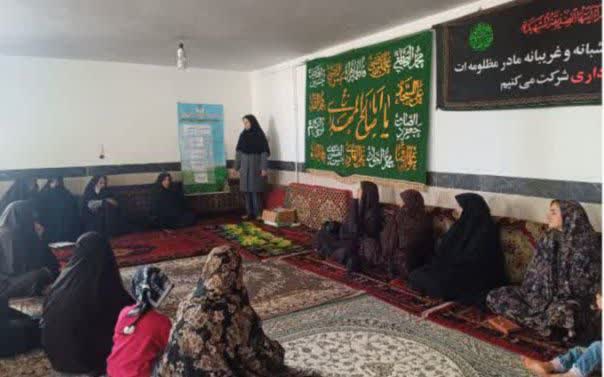 برگزاری کارگاه آموزشی آماده‌سازی باغچه‌های خانگی و تغذیه گیاهی در خنداب شهرستان خدابنده 
